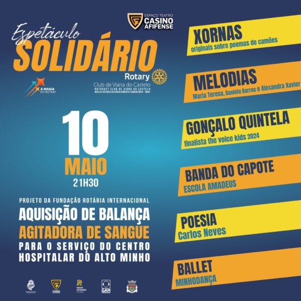 Espetáculo Solidário