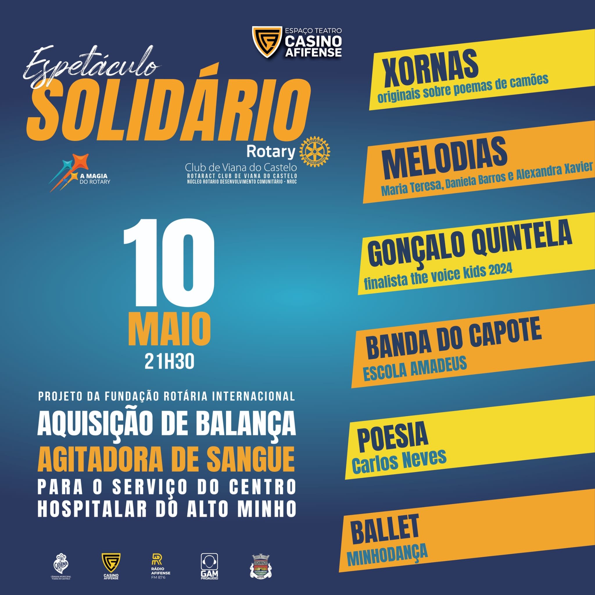 Espetáculo Solidário