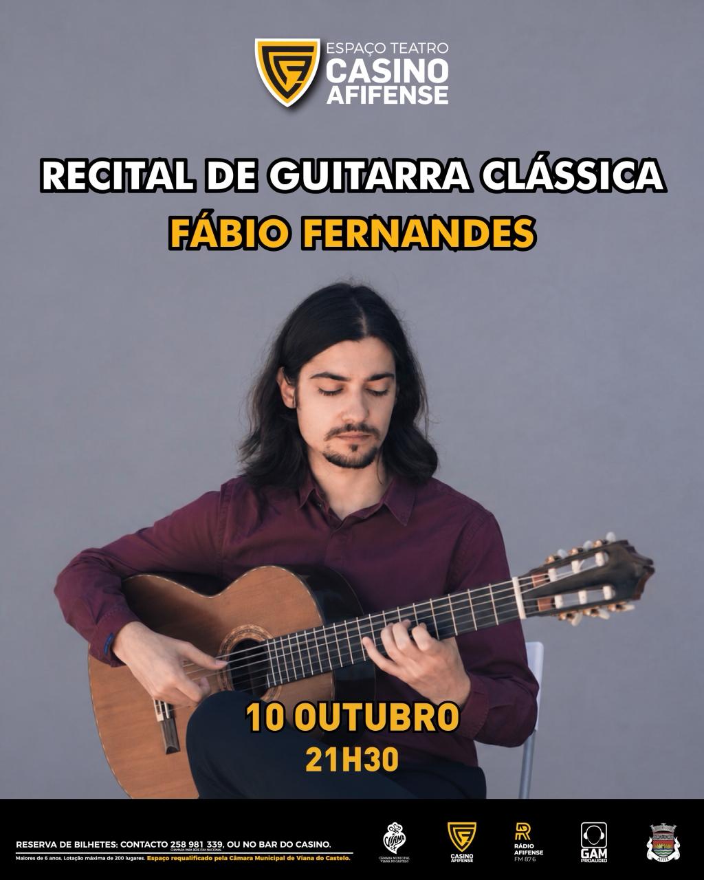 Recital de Guitarra Clássica — Fábio Fernandes